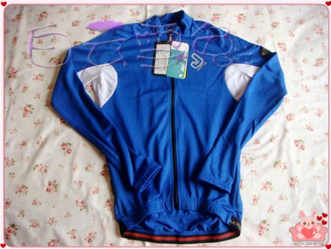 赛米蓝色薄长袖S