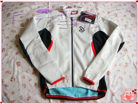 捷酷 st-link竞技白色长袖夹克M,L