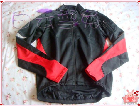 捷酷 狐蝠夹克 黑红L