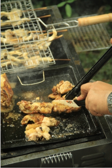 上一锅我就不知道那个鸡是咋弄成的一块一块 我现在算是知道了