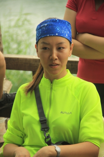 木兰队开始饭后休闲活动 自我介绍