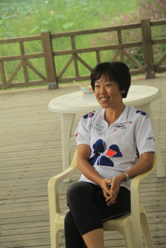 木兰队开始饭后休闲活动 自我介绍