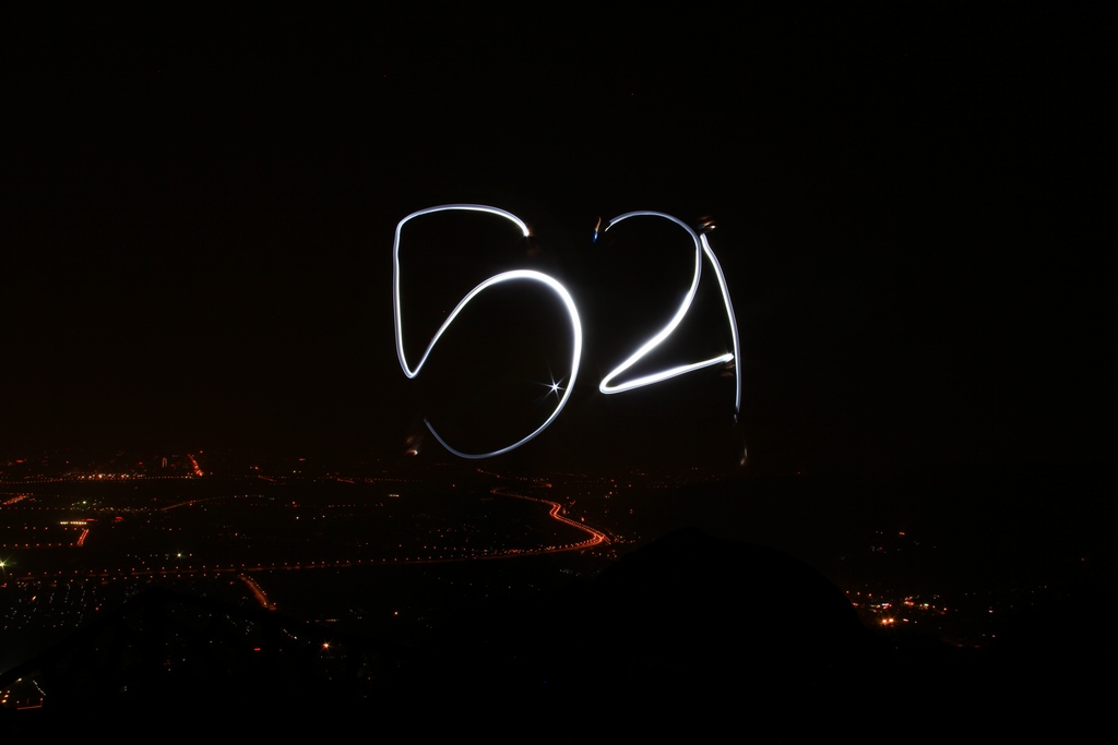 七夕夜骑行鬼笑石