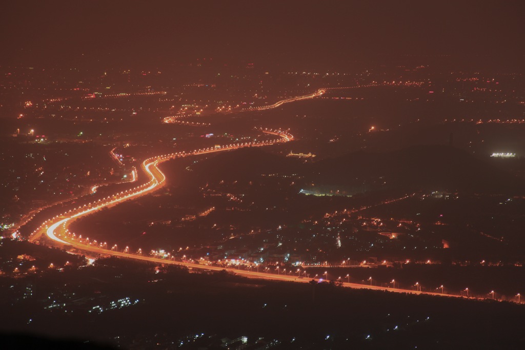 七夕夜骑行鬼笑石