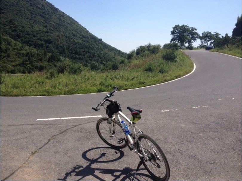 离山顶还有3KM处  最艰难的一段