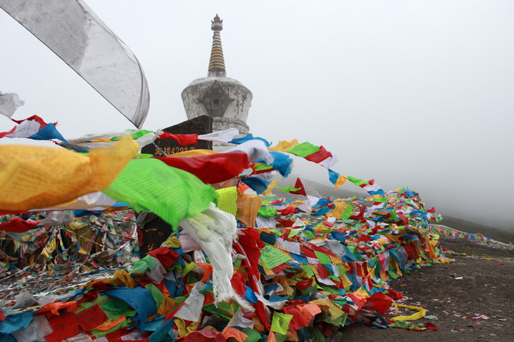 折多山，第一座高山，60公里强坡