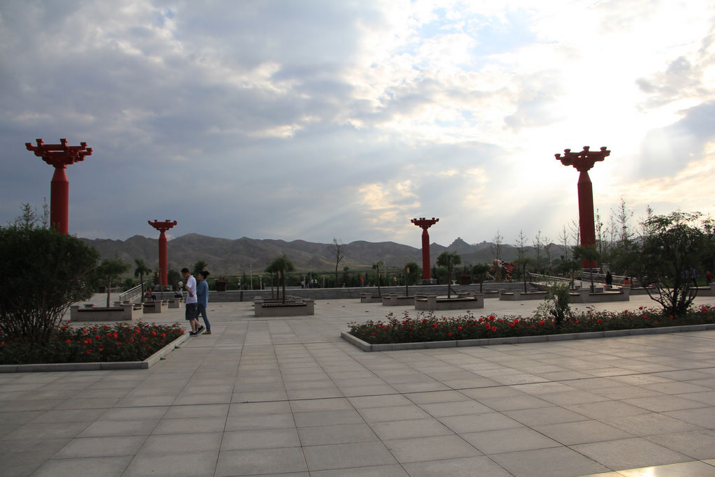 永登的人民广场