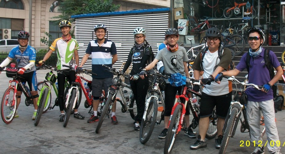 归程在东直门最后的七人合影 