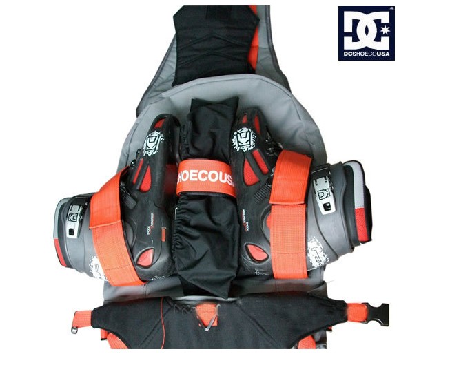 类似于这种轮滑鞋背包