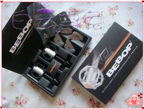 盒装正品VP BEBOP 公路车自锁 棒棒糖脚踏