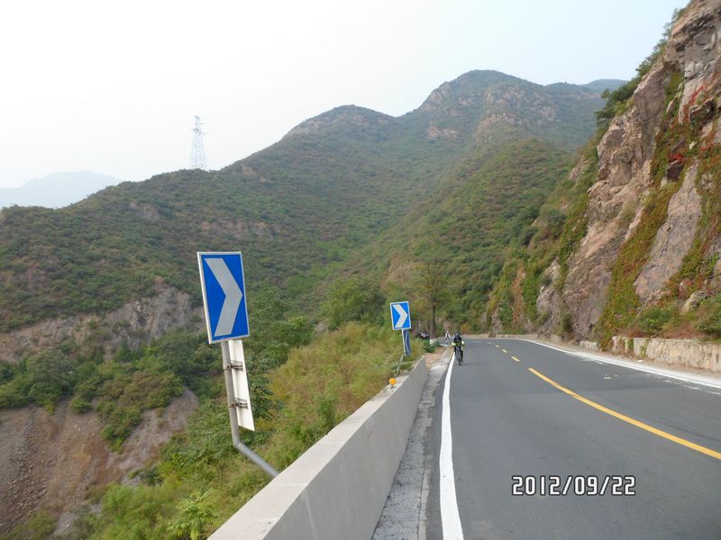 反爬的时候拍的盘山公路