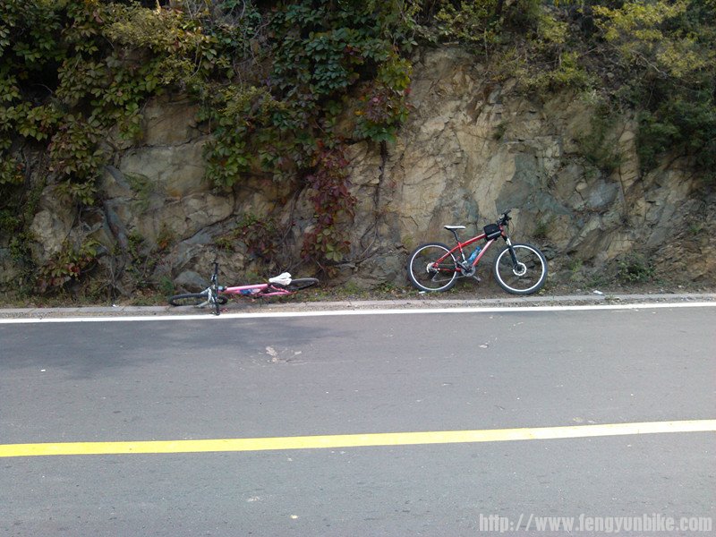 拐弯的时候遇到石子