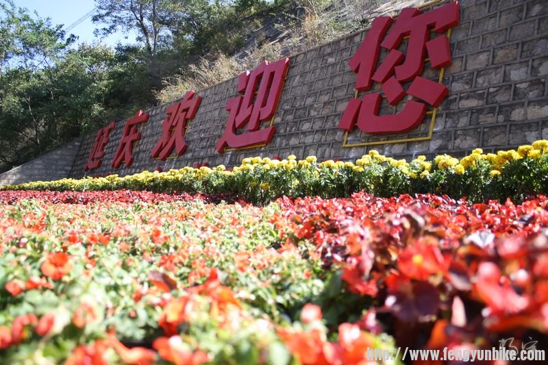 这几个是下山路上拍的延庆欢迎您