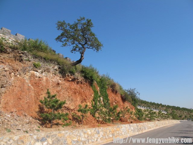 千灵山向西的新路