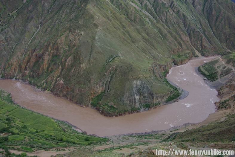 澜沧江大拐弯