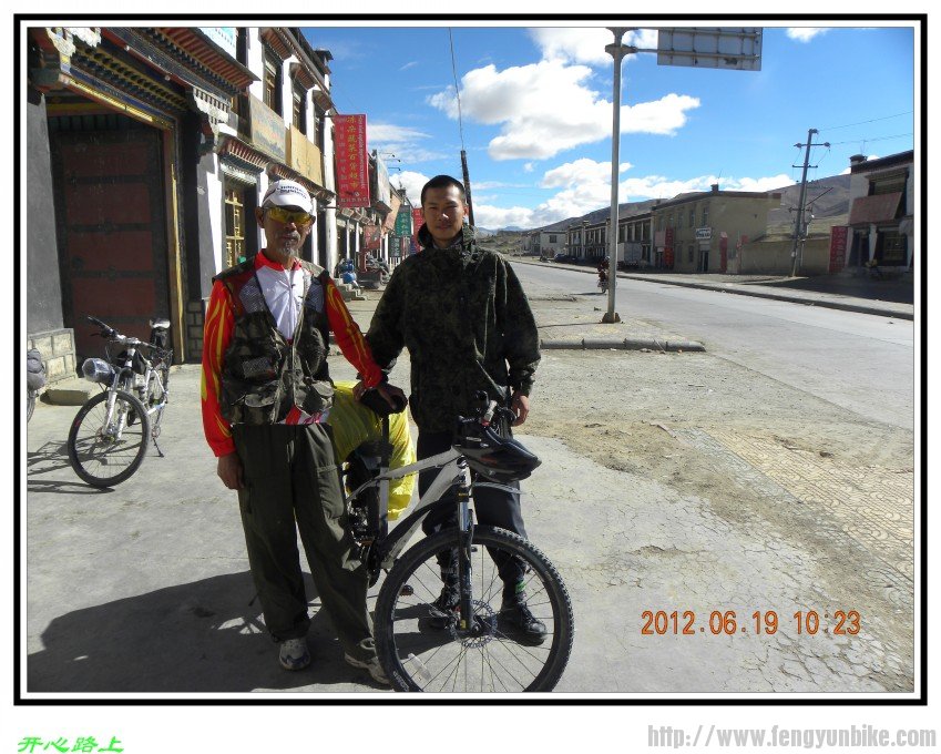 遇到在成都见过的车友