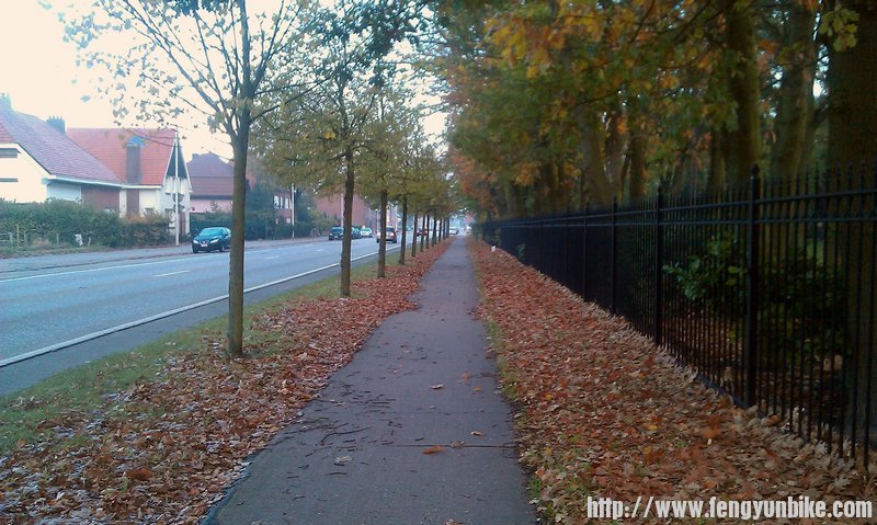 kapellen 街头自行车道