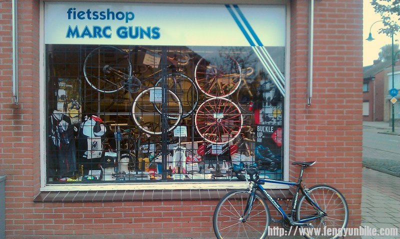 荷兰路边的自行车店-1