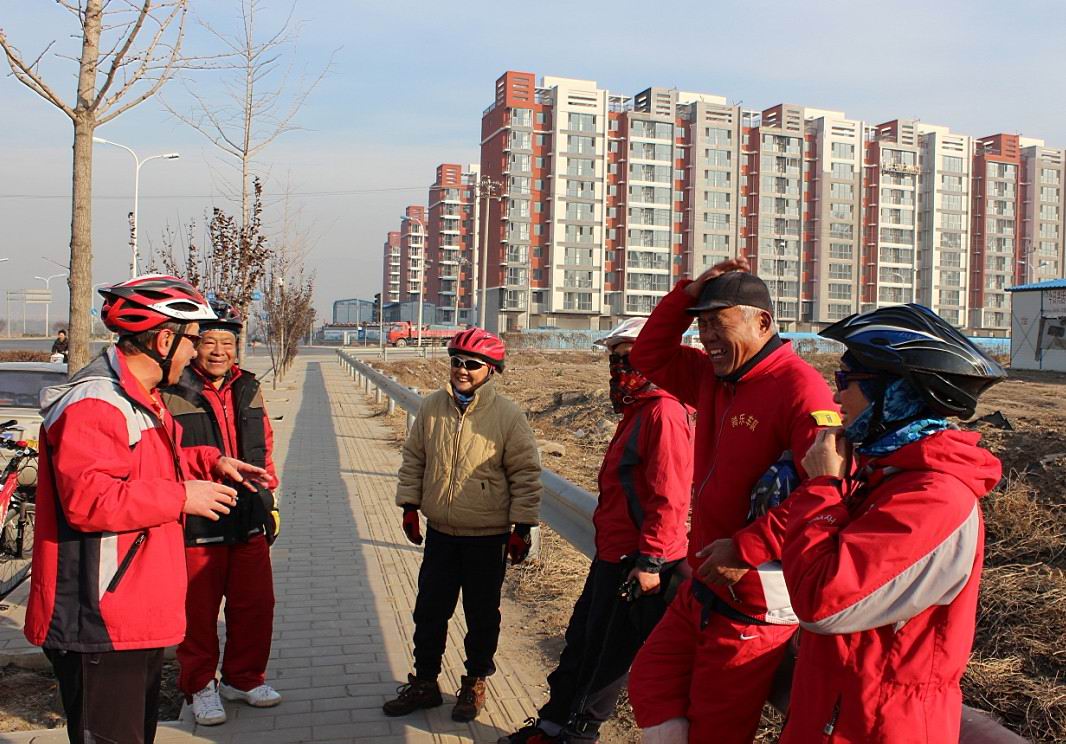 昌平科技园的路上