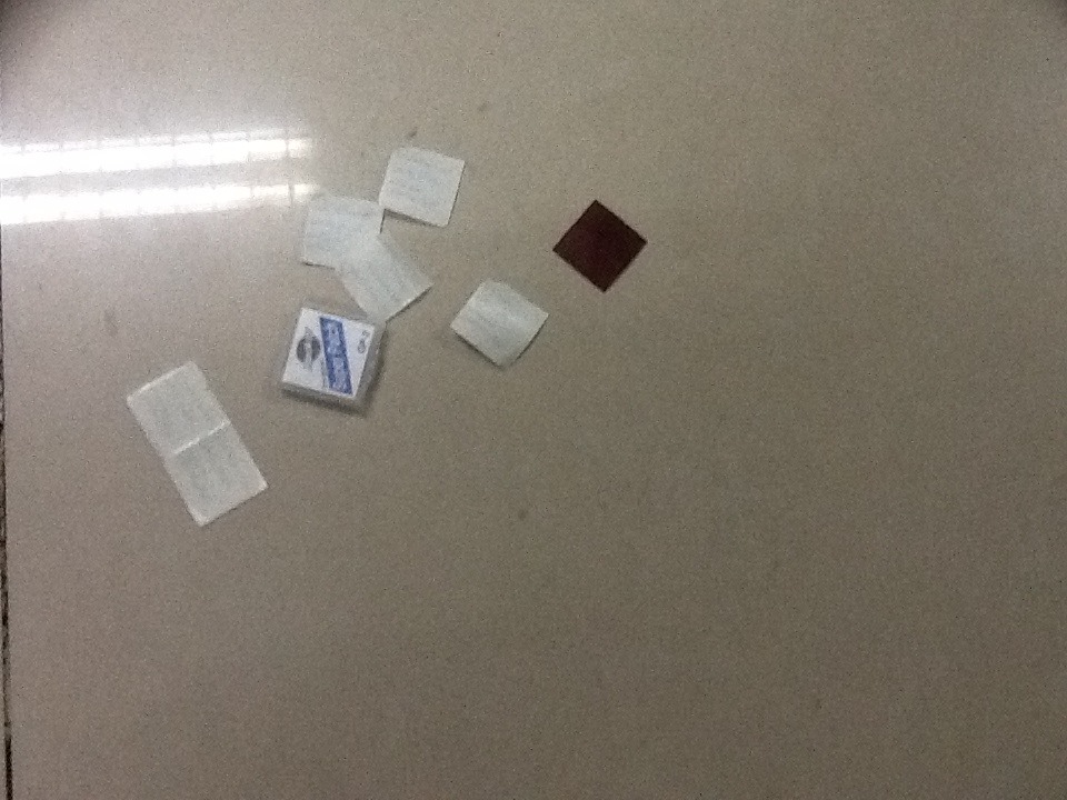 补好的四个洞洞