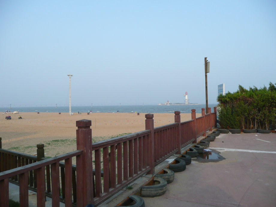 南戴河海边