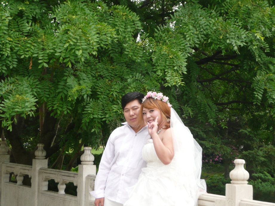 祝你们俩幸福！