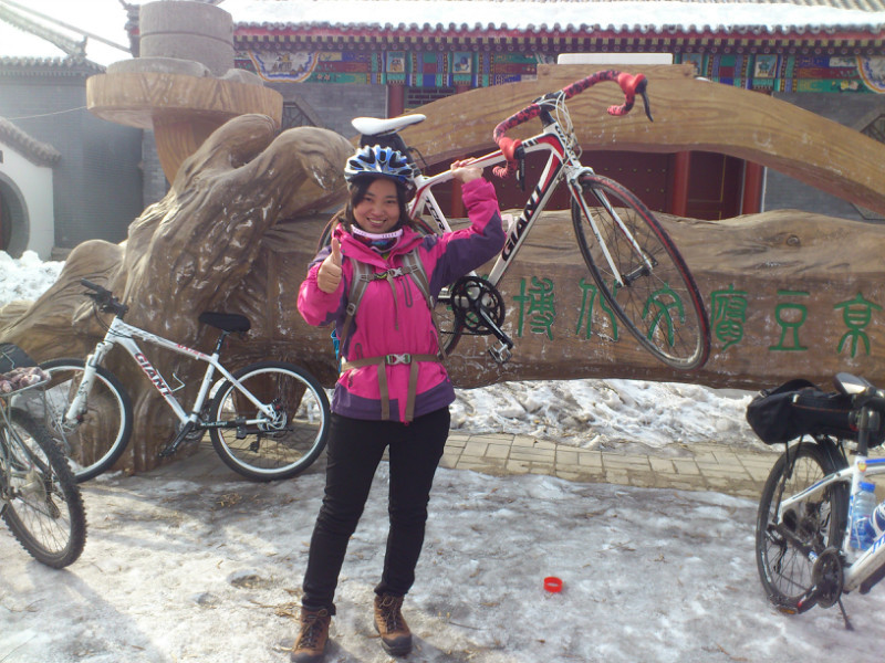 我也尝试了一下这动作，哈哈