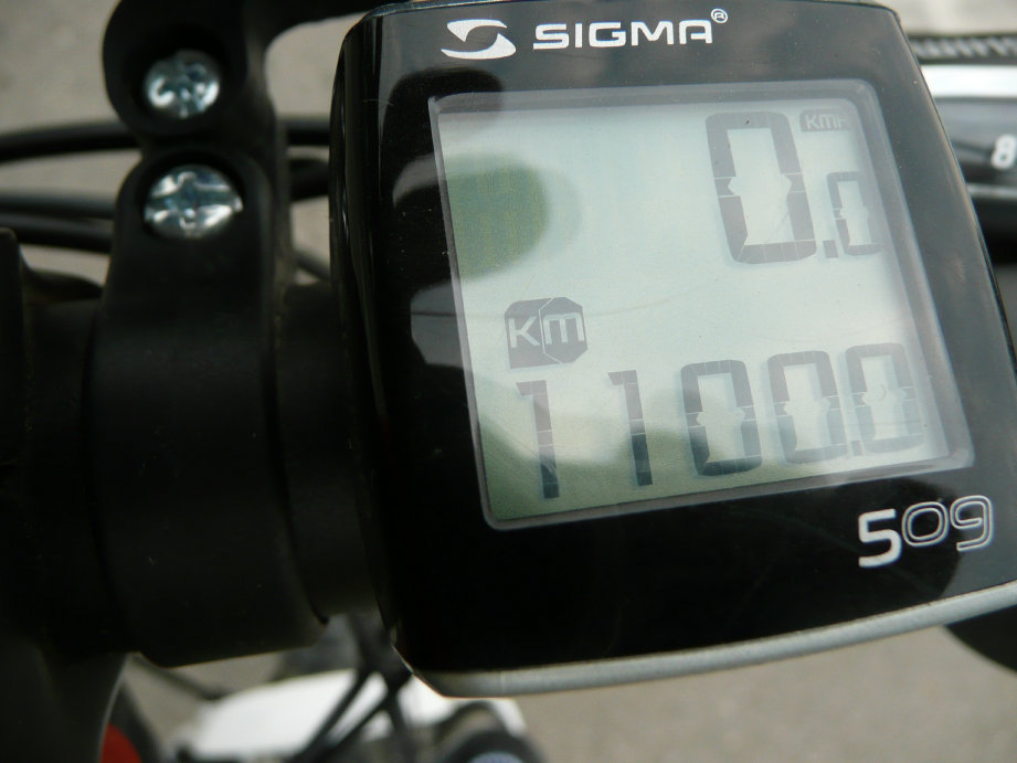 啊！今天已经骑行100公里啦。