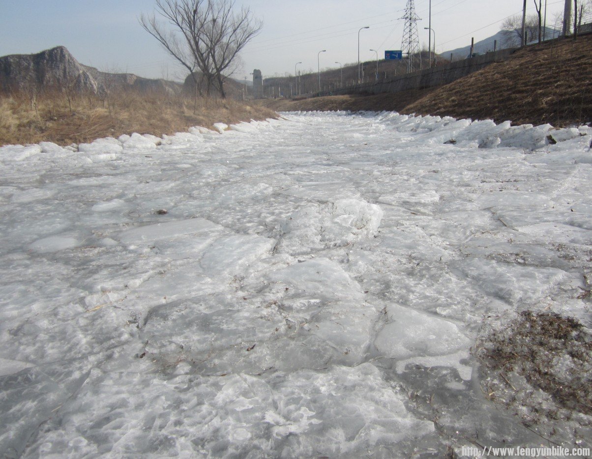 永定河上的冰