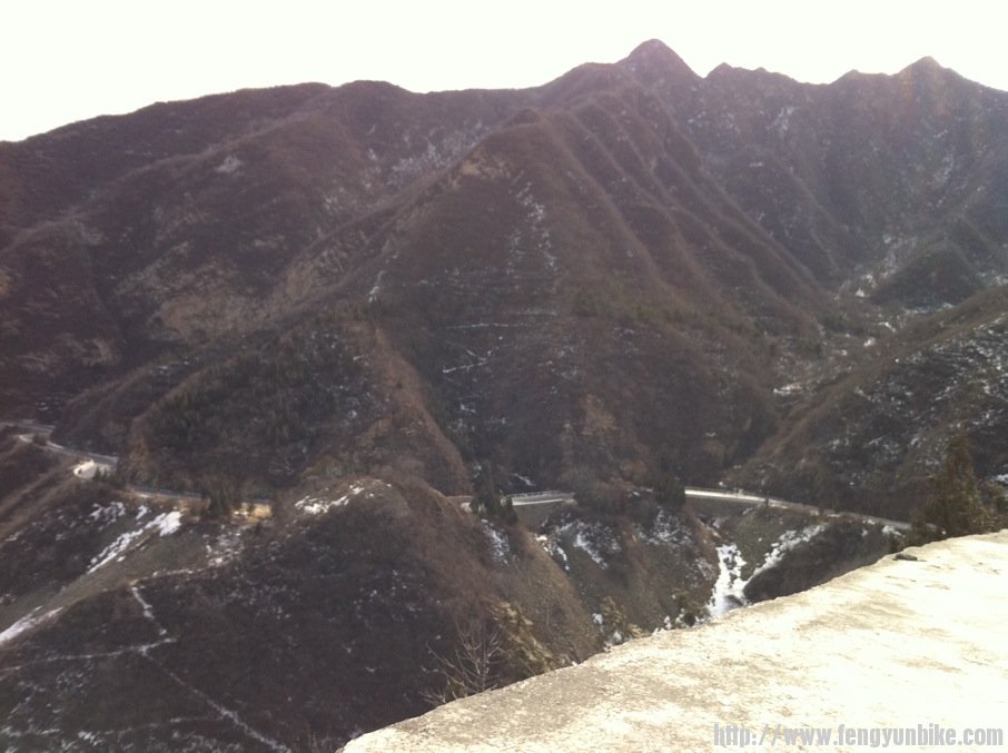 刚爬过的地方，不敢相象