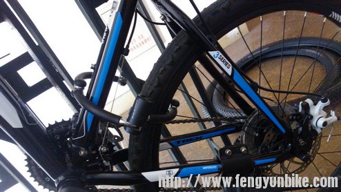 焊接处细节，不得不说TREK的做工非常精细，鱼鳞焊非常漂亮