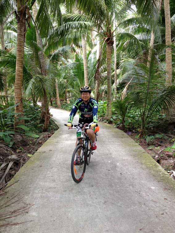 椰林骑行
