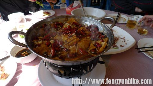 这豆腐的麻辣很地道