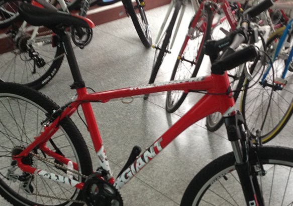 车店里。。。。相中颜色啦