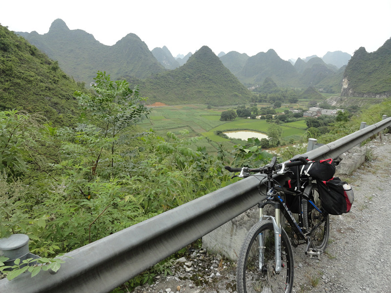 停下来休息欣赏美景