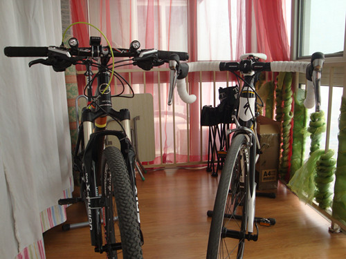 依然是两个伙伴的合影