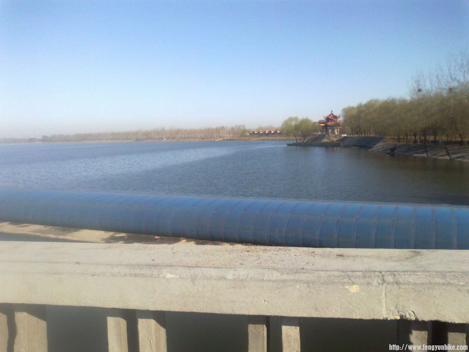 北京这边有水。河北这边没水！