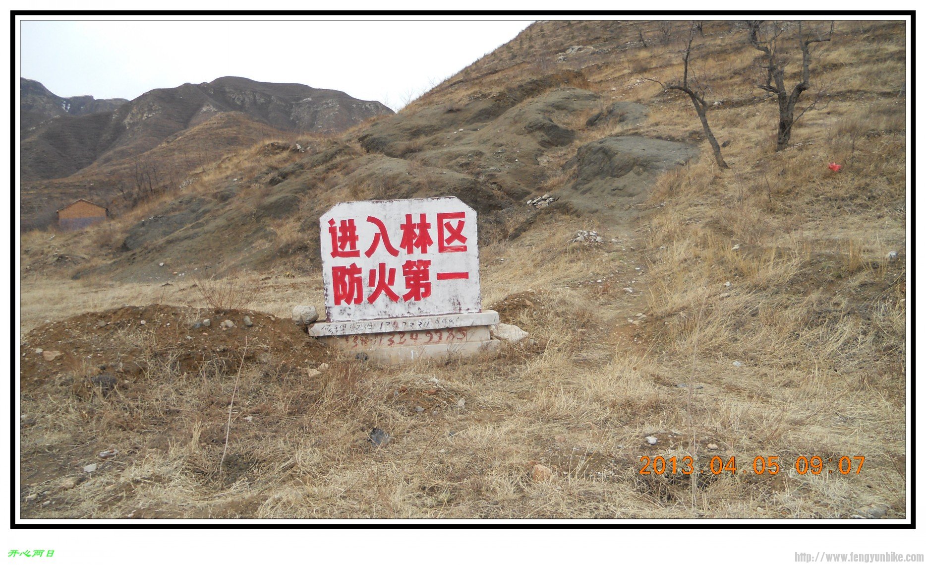 骑到这想起了去年