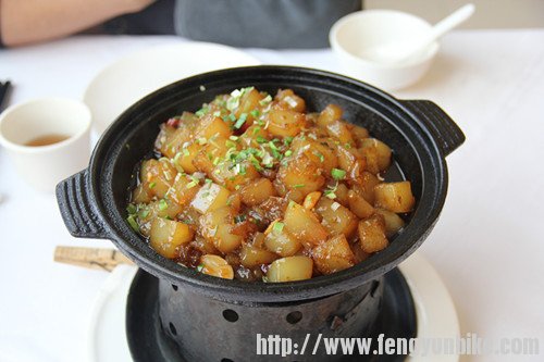 西安饭庄之炒凉粉