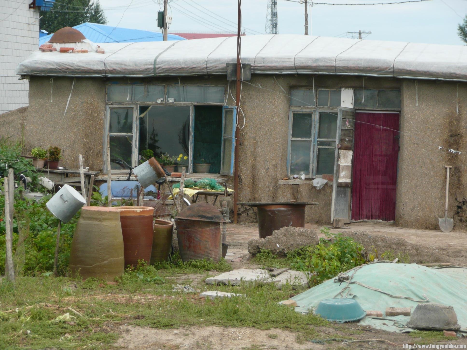 原生态淳朴的民居。