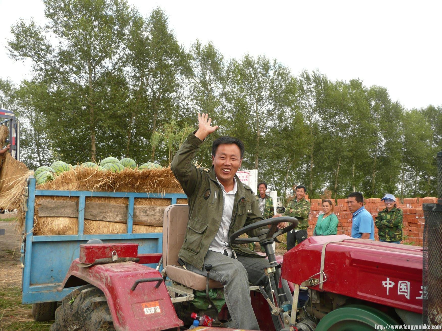 热情的当地人。