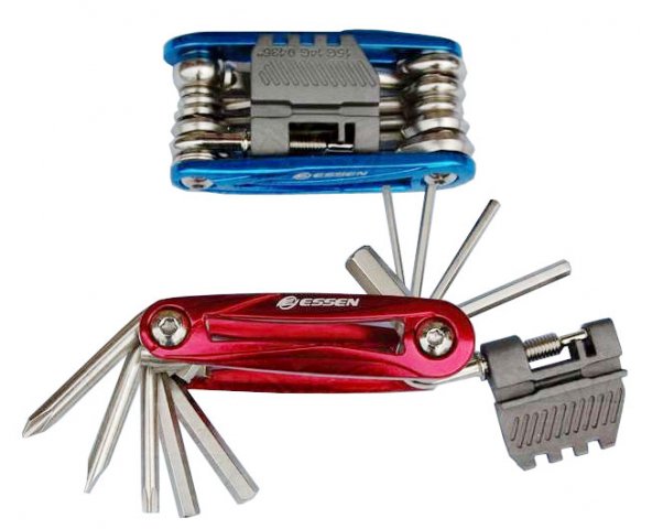 ESSEN ET-605C MINI 自行车组合工具便携单车修车工具/带拆链器
