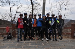 解字石——风雨骑行队