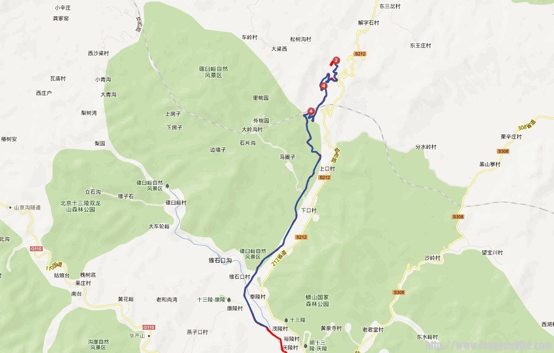 地图，从茂陵开始。