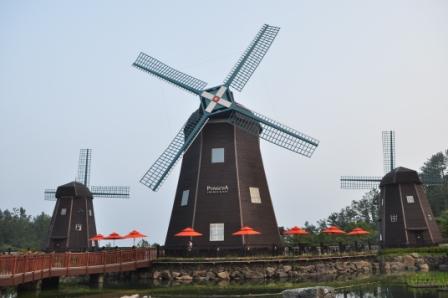 乐天酒店的风车