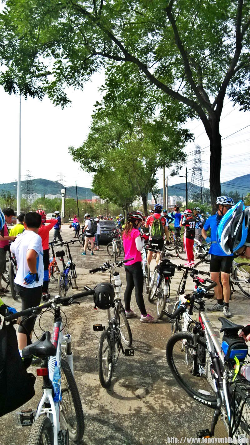 石门营环岛第一次休息、点名