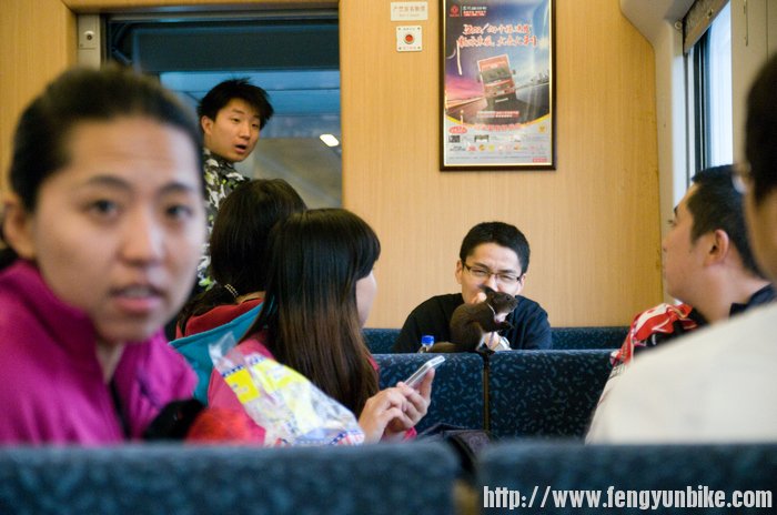 让你抢镜，被当前景虚化了吧