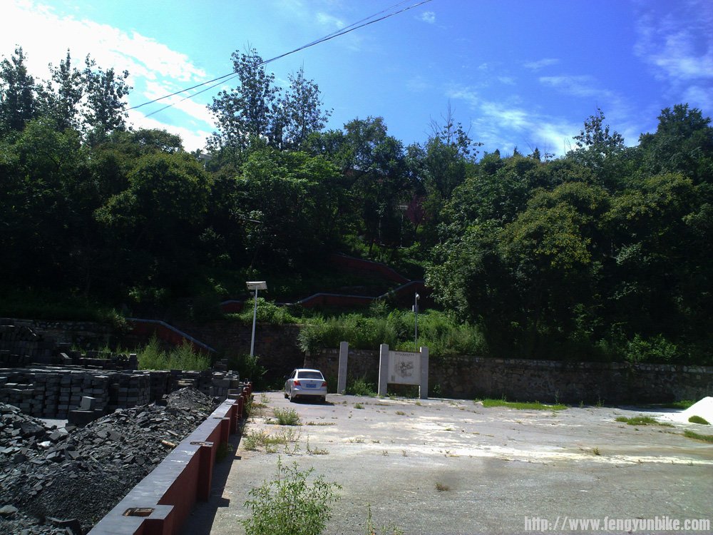 戒台寺外又在施工