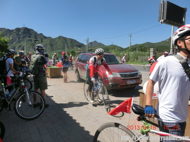 在但礼隧道休息