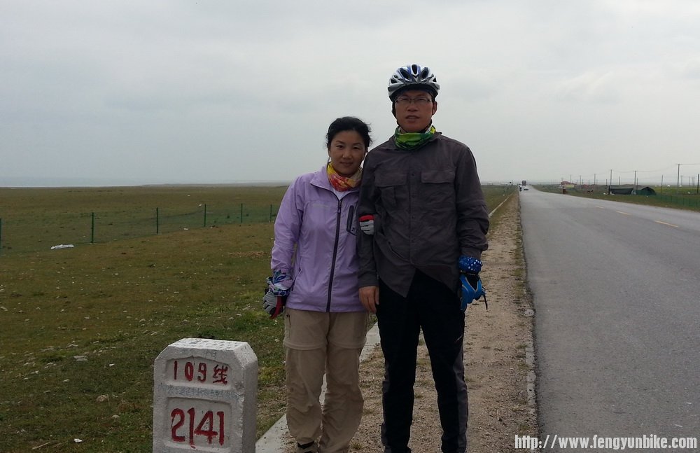 环湖几乎全程逆风，也就是刚上109到151基地